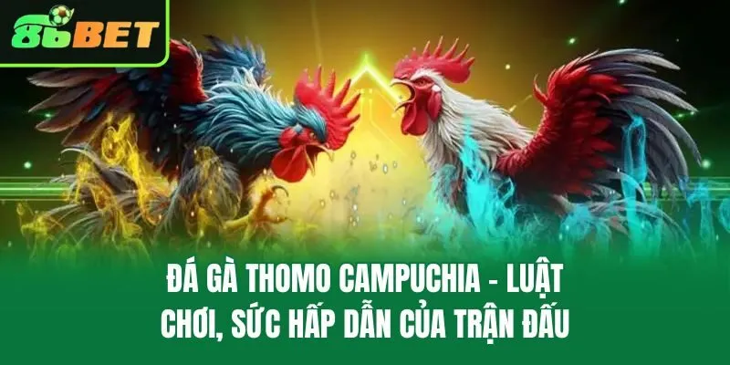 Đá Gà Thomo Campuchia – Luật Chơi, Sức Hấp Dẫn Của Trận Đấu